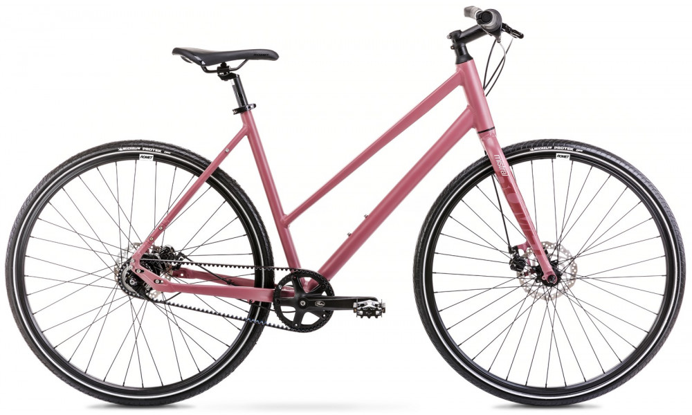 Velosipēds Romet Mistral 2D 2025 dark pink 