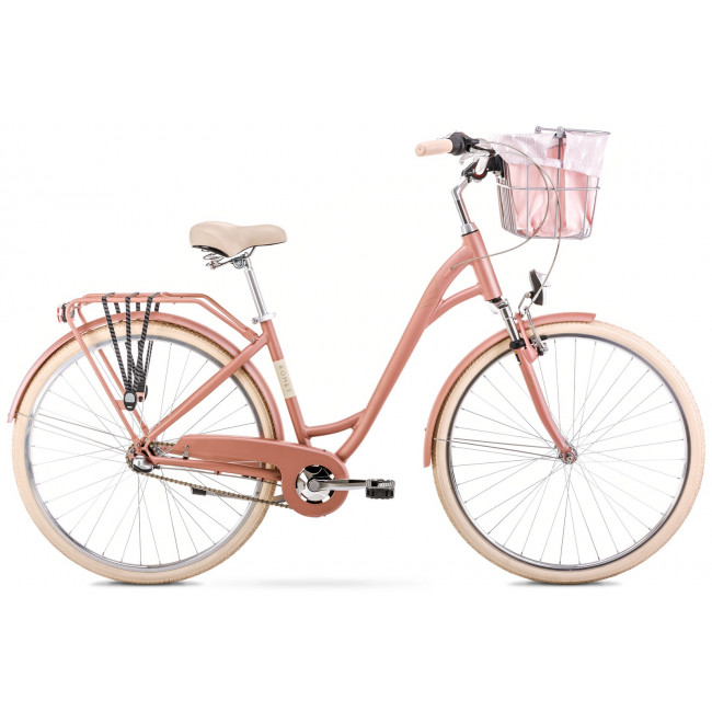 Velosipēds Romet Art Deco ECO 2025 pink