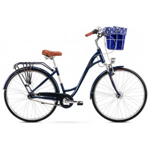 Velosipēds Romet Art Deco LUX 2025 dark blue