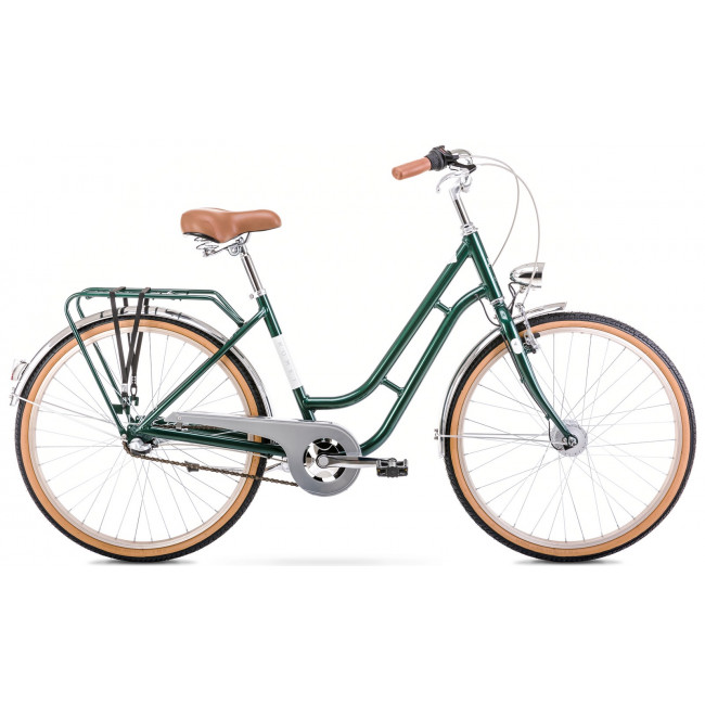 Velosipēds Romet Luiza Classic 26 2025 green