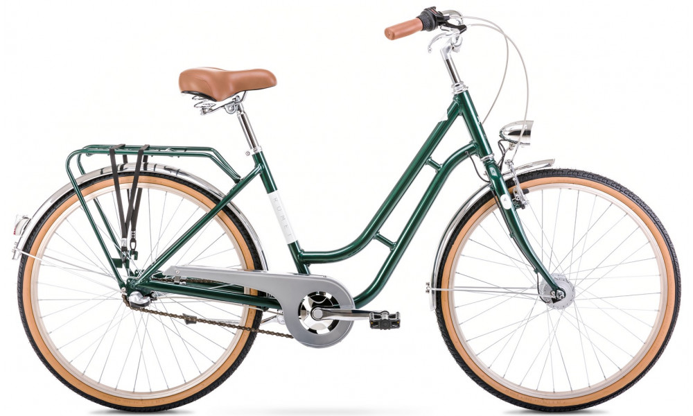 Velosipēds Romet Luiza Classic 26 2025 green 