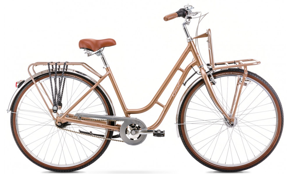 Velosipēds Romet Luiza LUX 2025 beige - 1