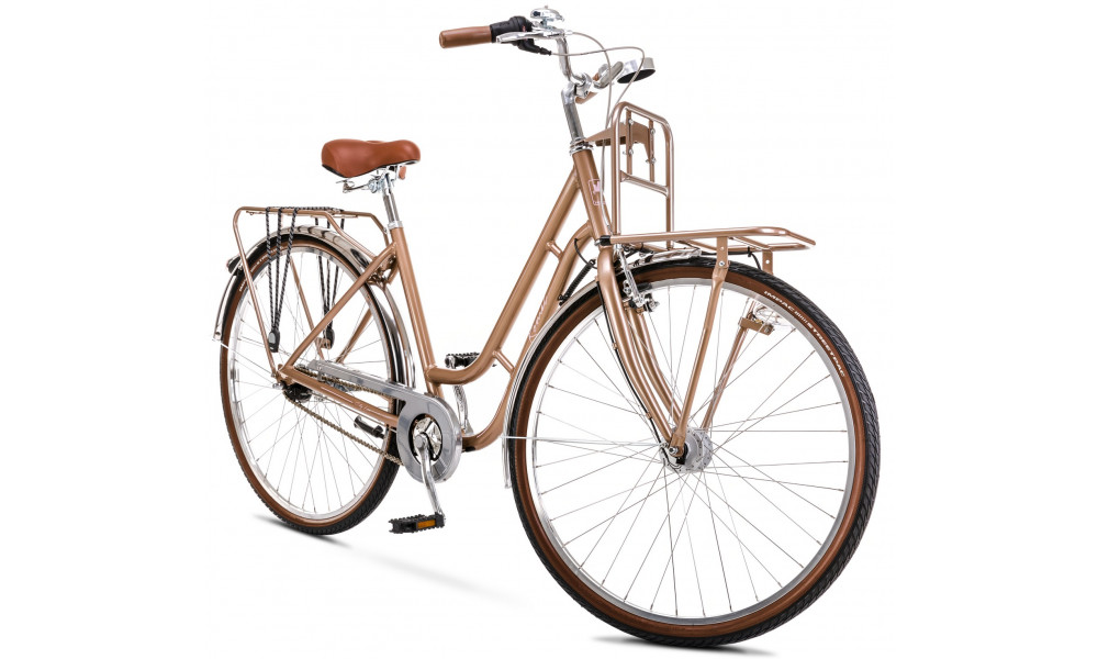 Velosipēds Romet Luiza LUX 2025 beige - 2