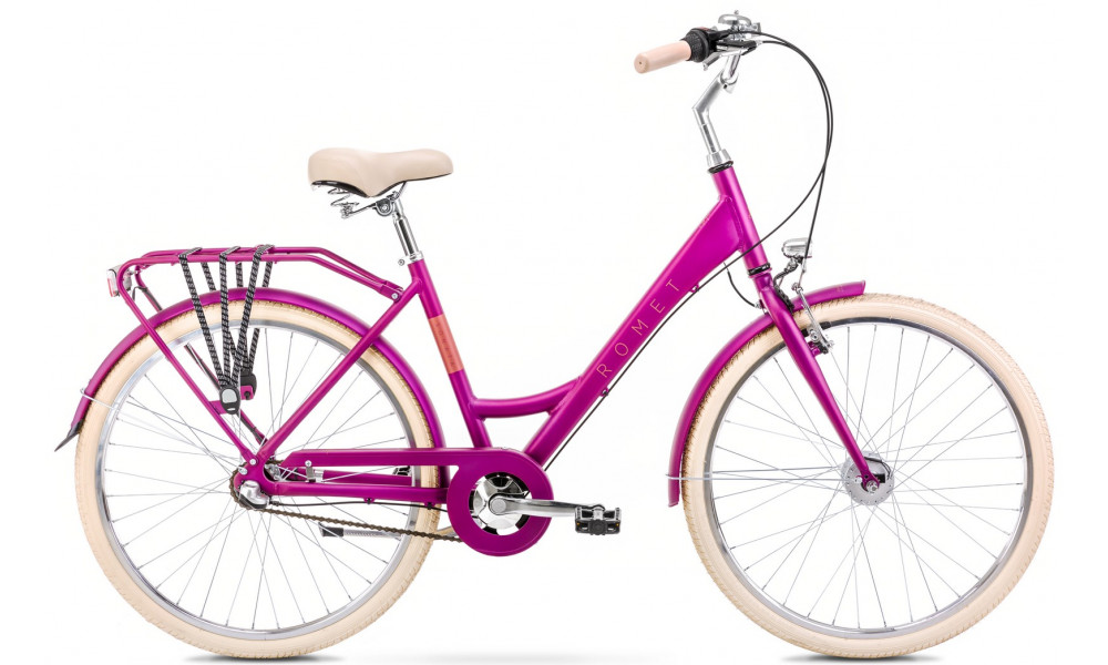 Velosipēds Romet Sonata Classic 26" 2025 pink 