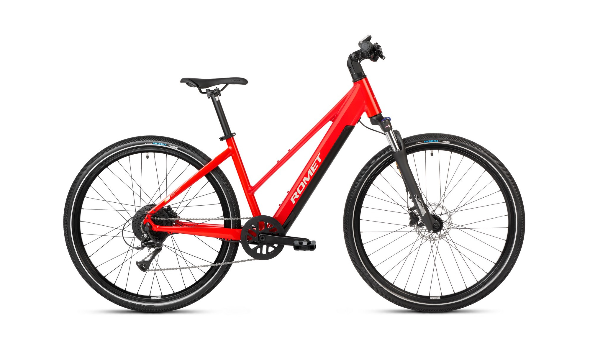 Elektriskais velosipēds Romet e-Orkan D 1.0 504WH 2025 red 