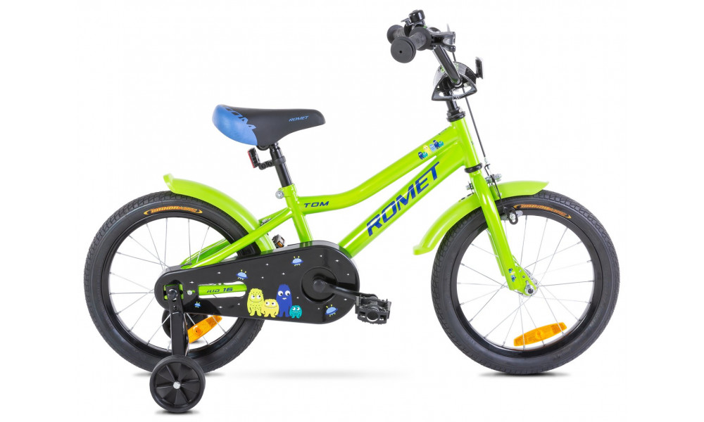 Velosipēds Romet Tom 16" 2025 green-blue - 1