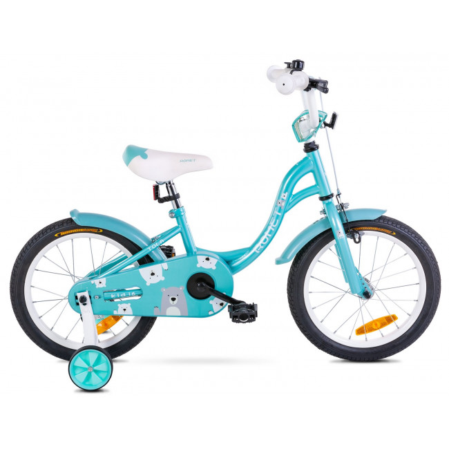 Velosipēds Romet Tola 16" 2025 white-turquoise