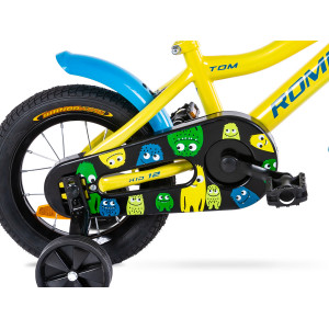 Velosipēds Romet Tom 12" 2025 yellow-blue