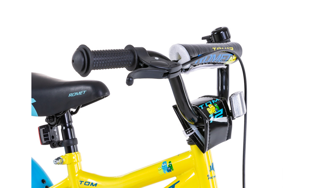 Velosipēds Romet Tom 12" 2025 yellow-blue - 3