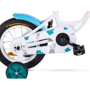 Velosipēds Romet Tola 12" 2025 white-turquoise