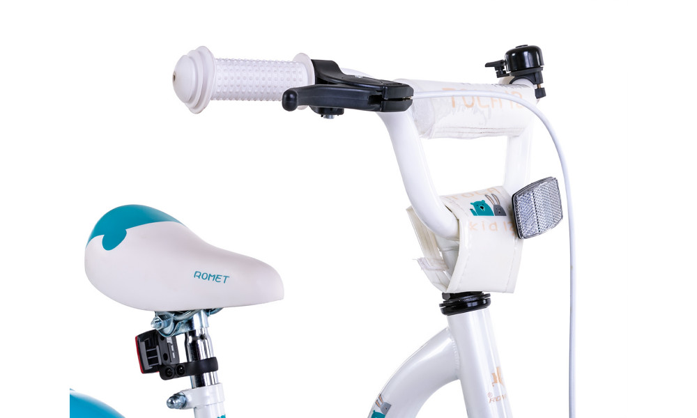 Velosipēds Romet Tola 12" 2025 white-turquoise - 3