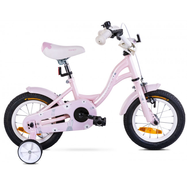 Velosipēds Romet Tola 12" 2025 pink-white