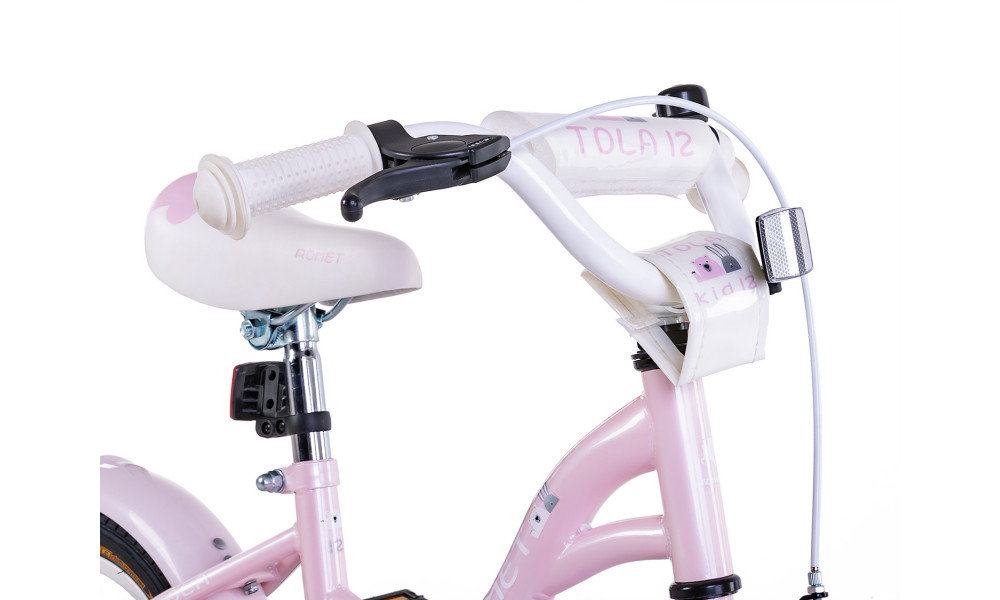 Velosipēds Romet Tola 12" 2025 pink-white - 3