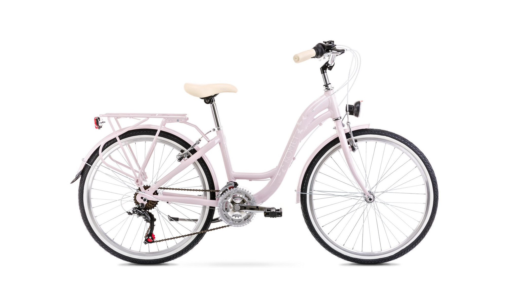 Velosipēds Romet Panda 1 2025 pink-white 