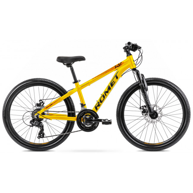 Velosipēds Romet Rambler DIRT 24 2025 yellow-orange