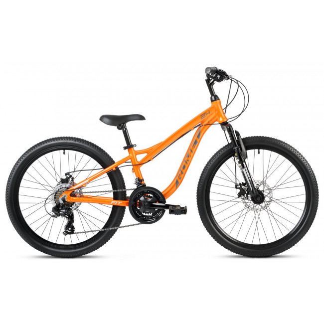 Velosipēds Romet Rambler FIT 24 2025 orange-silver