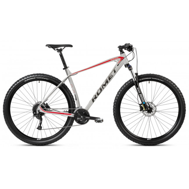 Velosipēds Romet Mustang M2 2025 grey-red