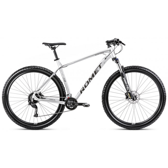 Velosipēds Romet Mustang M3 2025 silver-grey