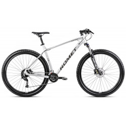 Velosipēds Romet Mustang M3 2025 silver-grey