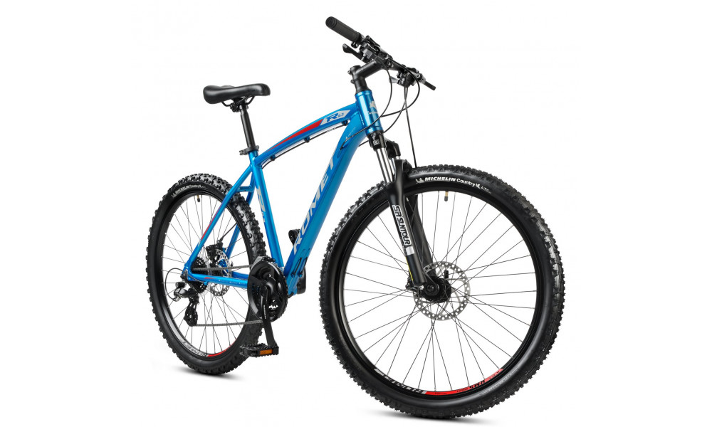 Velosipēds Romet Rambler R6.3 2025 blue-red-silver - 1