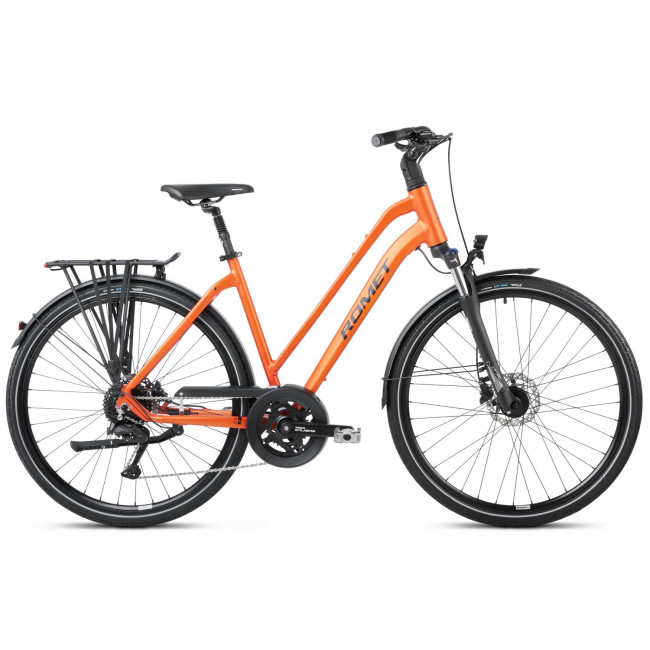 Velosipēds Romet Gazela 5 CS 2025 orange-black