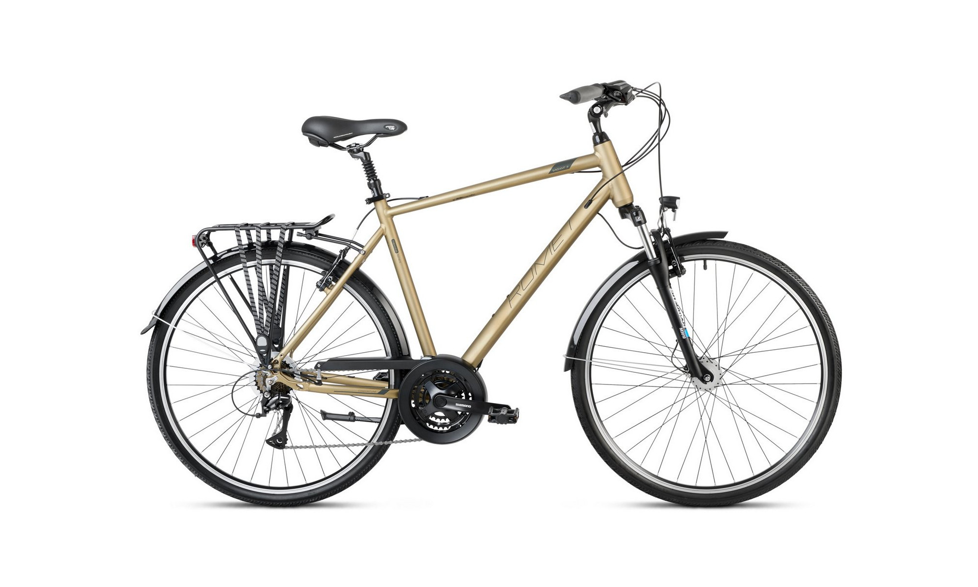 Velosipēds Romet Wagant 3 2025 dark gold 