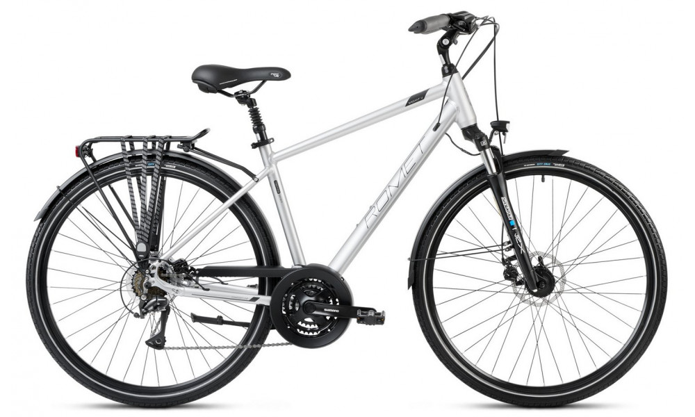 Velosipēds Romet Wagant 4 2025 silver-black 