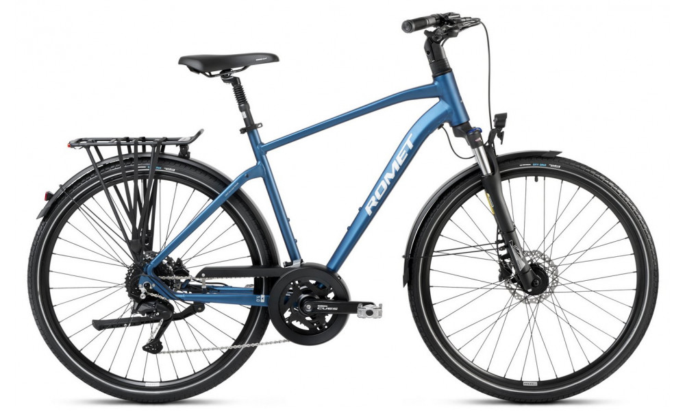 Velosipēds Romet Wagant 5 CS 2025 dark blue-silver 