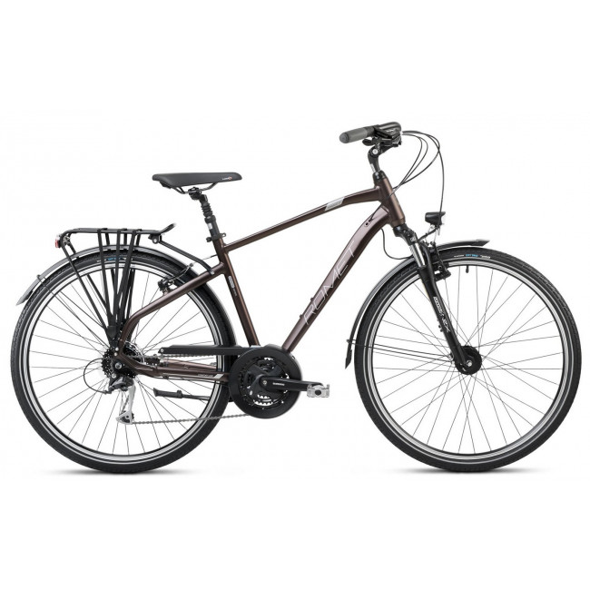 Velosipēds Romet Wagant 7 2025 dark brown-grey