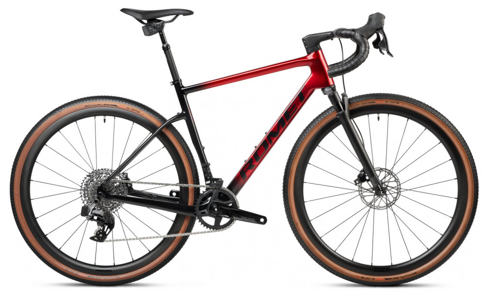 Velosipēds Romet NYK 3.0 Sram 2025 red-black - 1