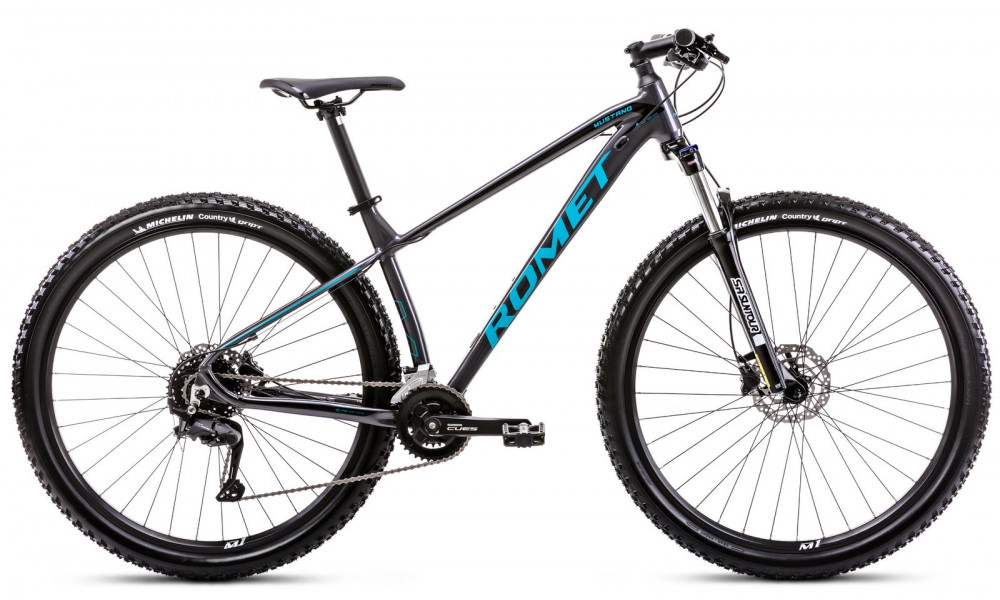 Velosipēds Romet Mustang M1 CS 2025 anthracite-turquoise - 8