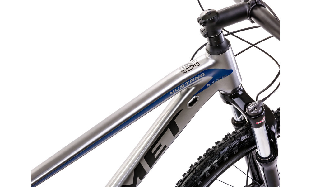 Velosipēds Romet Mustang M4 CS 2025 silver-blue - 7