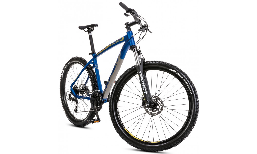 Velosipēds Romet Rambler R7.3 2025 blue-yellow - 1