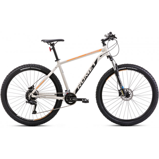 Velosipēds Romet Rambler R9.2 CS 2025 grey-black-orange