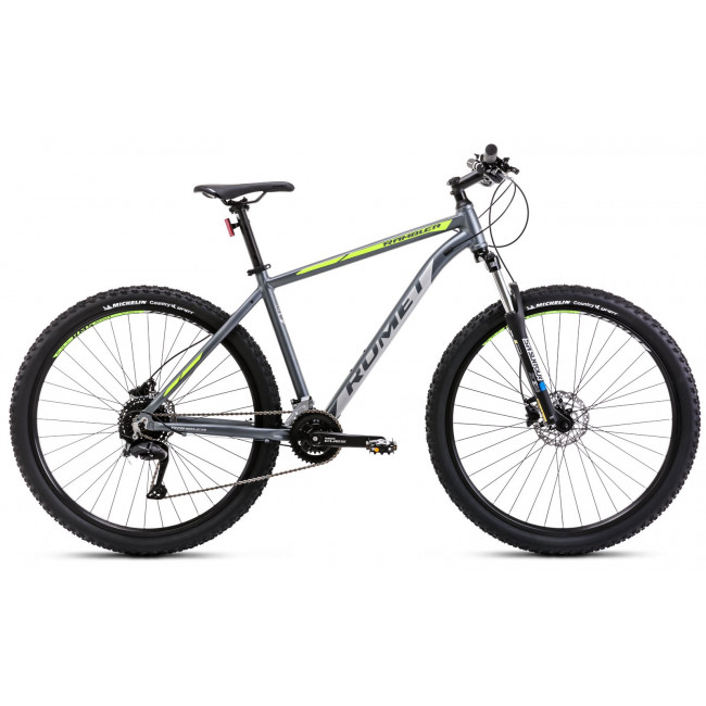 Velosipēds Romet Rambler R9.2 CS 2025 grey-green-silver