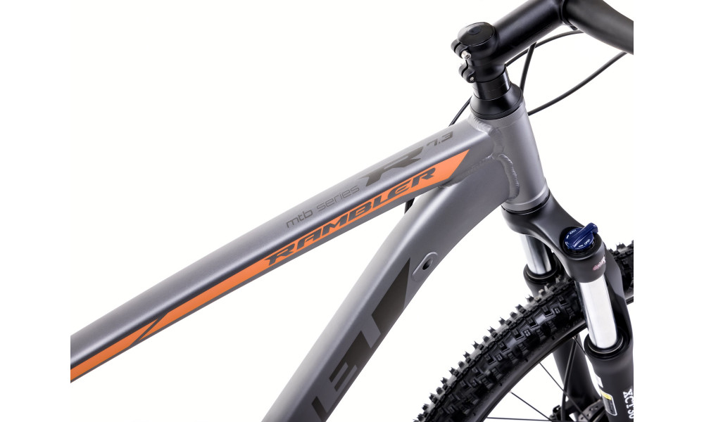 Velosipēds Romet Rambler R7.3 CS 2025 graphite-orange - 7