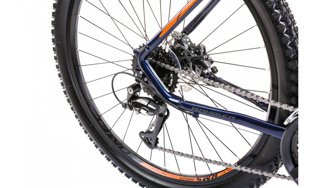 Velosipēds Romet Rambler R7.3 2025 dark blue-orange - 3