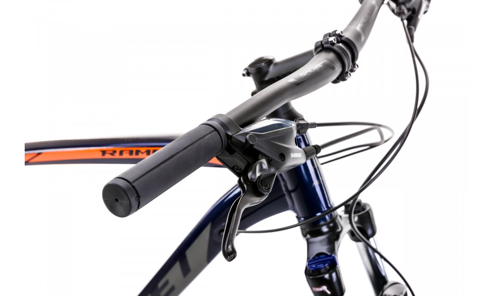 Velosipēds Romet Rambler R7.3 2025 dark blue-orange - 4