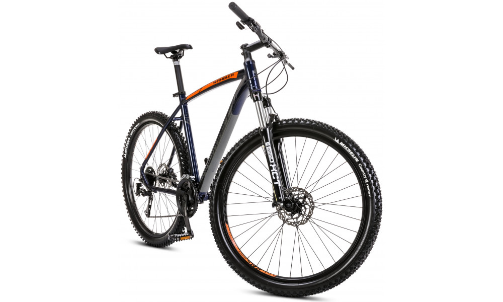 Velosipēds Romet Rambler R7.3 2025 dark blue-orange - 7