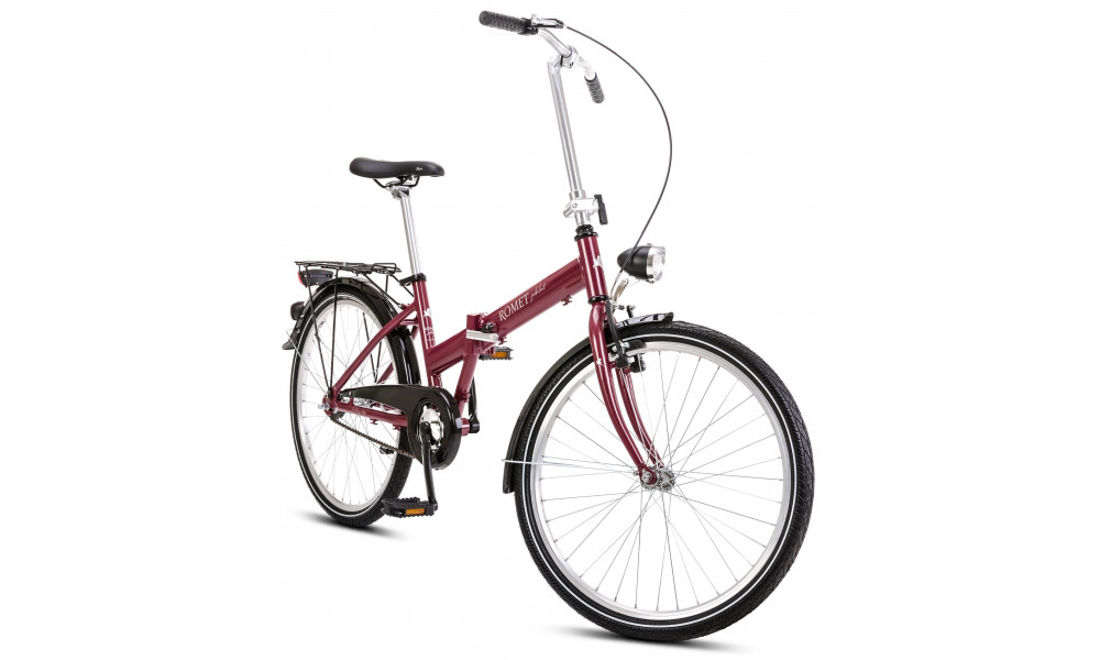 Velosipēds Romet Jubilat 2025 bordo - 2