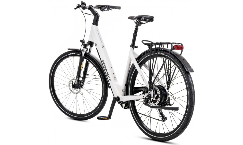 Elektriskais velosipēds Romet e-Modeco TRK 1.0 504WH 2025 white - 2