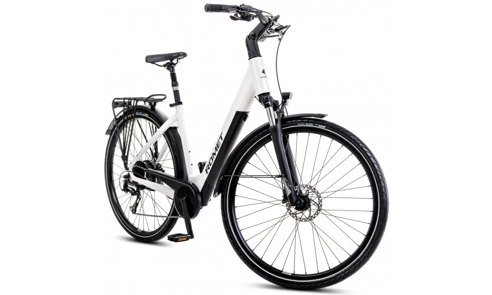 Elektriskais velosipēds Romet e-Modeco TRK 1.0 504WH 2025 white - 5