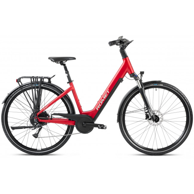 Elektriskais velosipēds Romet e-Modeco TRK 1.0 504WH 2025 red