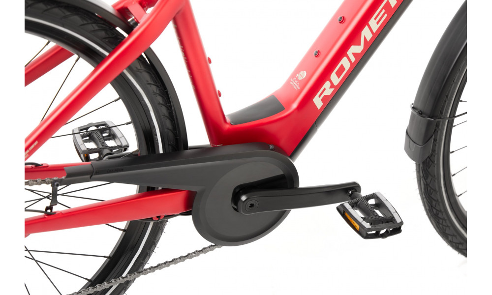 Elektriskais velosipēds Romet e-Modeco TRK 1.0 504WH 2025 red - 12