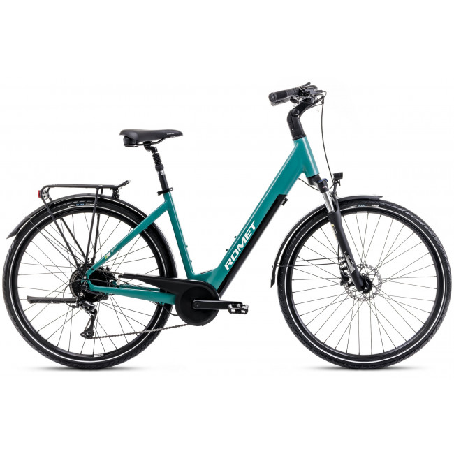 Elektriskais velosipēds Romet e-Modeco URB 1.0 504WH 2024 turquoise