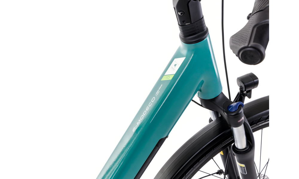 Elektriskais velosipēds Romet e-Modeco URB 1.0 504WH 2025 turquoise - 8