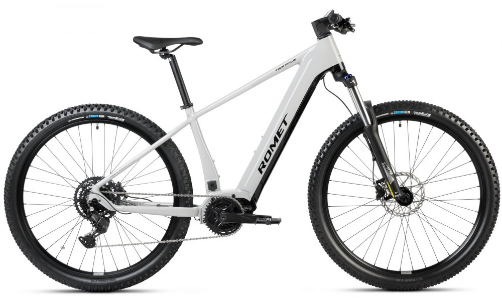 Elektriskais velosipēds Romet e-Mustang 1.0 720WH 2025 grey-black - 1