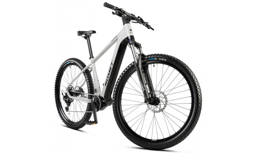 Elektriskais velosipēds Romet e-Mustang 1.0 720WH 2025 grey-black - 10