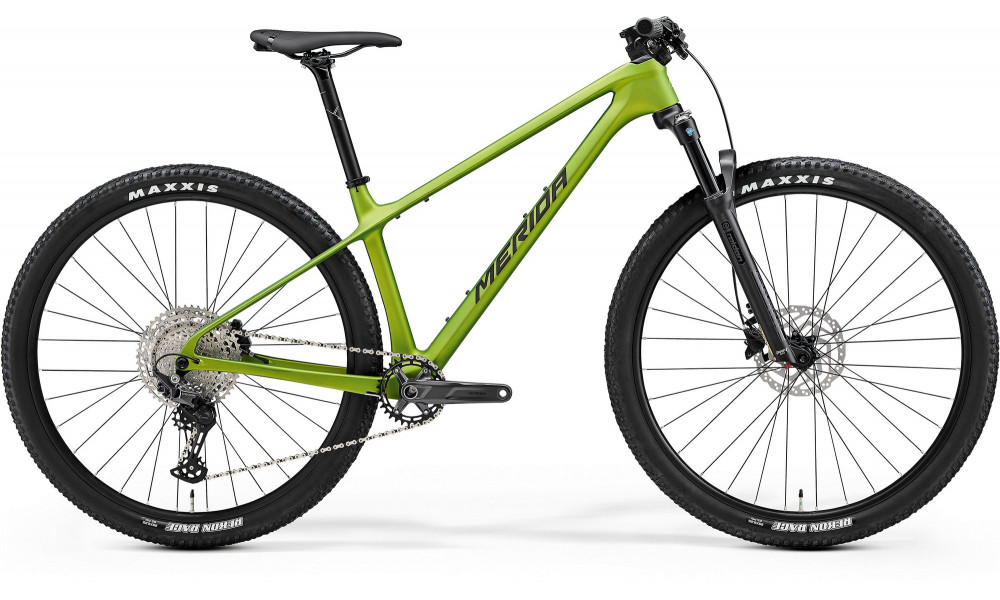 Velosipēds Merida Big.Nine 3000 III1 matt fall green(blk-slv-grn) 