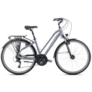 Velosipēds Romet Gazela 5 2025 silver-grey